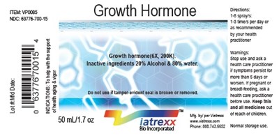 Label (Growth Hormone)